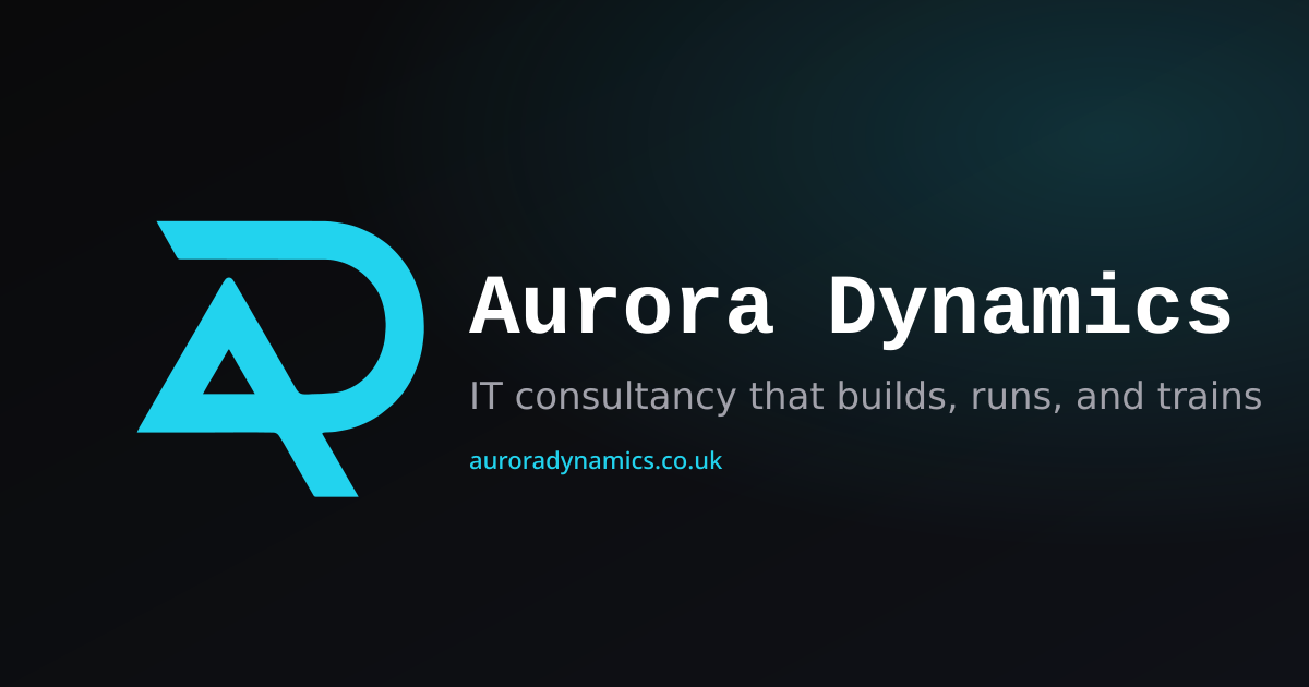Aurora Dynamics — IT consultancy that builds, runs, and trains